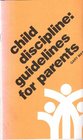 Child Discipline Guidelines for Parents