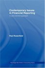 Contemporary Issues in Financial Reporting A UserOriented Approach