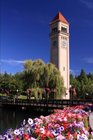 Clock Tower in Spokane Washington Journal 150 page lined notebook/diary