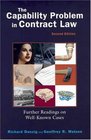 The Capability Problem in Contract Law Further Readings on WellKnown Cases