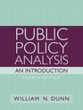 Public Policy Analysis An Introduction