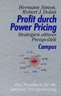 Profit durch Power Pricing Strategien aktiver Preispolitik