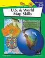 U S  World Map Skills