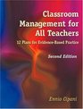 Classroom Management for All Teachers 12 Plans for EvidenceBased Practice Second Edition