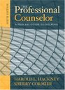 The Professional Counselor A Process Guide to Helping
