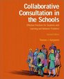 Collaborative Consultation in the Schools