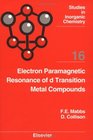 Electron Paramagnetic Resonance of d Transition Metal Compounds