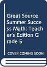 Summer Success Math Grade 5