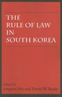 The Rule of Law in South Korea