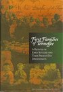 First Families of Tennessee: A Register of Early Settlers and Their Present-Day Descendants