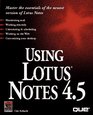 Using Lotus Notes 45