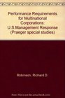 Performance Requirements for Foreign Business US Management Response