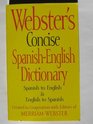 Webster's Concise SpanishEnglish Dictionary