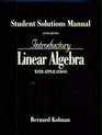 Introductory Linear Algebra With Applications Students Solutions Manual