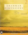 Grammar Dimensions Form Meaning and Use