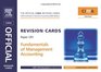 CIMA Revision Cards Fundamentals of Management Accounting