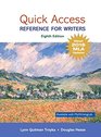Quick Access Reference for Writers MLA Update