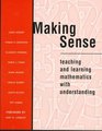 Making Sense  Teaching and Learning Mathematics with Understanding