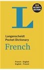 Langenscheidt Pocket Dictionary French FrenchEnglish/EnglishFrench