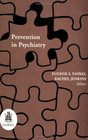 Prevention in Psychiatry