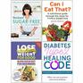 Davina's SugarFree in a Hurry Can I Eat That Blood Sugar Diet For Beginners Diabetes Type 2 Healing Code 4 Books Collection Set