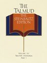 The Talmud vol 15 The Steinsaltz Edition  Tractate Sanhedrin Part 1