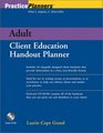 Adult Client Education Handout Planner