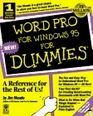 Word Pro for Windows 95 for Dummies