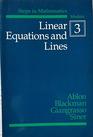 Linear Equations and Lines