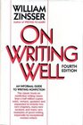 On writing well An informal guide to writing nonfiction