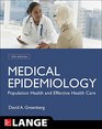 Medical Epidemiology Fifth Edition