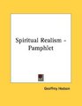 Spiritual Realism  Pamphlet