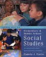 Elementary and Middle School Social Studies An Interdisciplinary Instructional Approach
