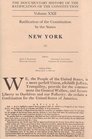 Documentary History of the Ratification of the Constitution Vol 22