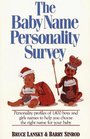 The Baby Name Personality Survey