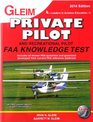 Private Pilot and Recreational Pilot FAA Knowledge Test For the FAA Computerbase Pilot Knowledge Test