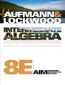 Student Solutions Manual for Aufmann/Lockwood's Intermediate Algebra 8th