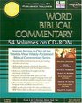 The Word Biblical Commentary on CDROM  54 Volume Edition