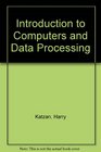 Introduction to Computers and Data Processing