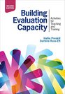 Building Evaluation Capacity Activities for Teaching and Training