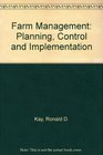 Farm management Planning control and implementation