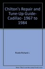 Cadillac 1967  1984 Repair and TuneUp Guide