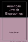 American Jewish Biographies