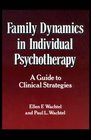 Family Dynamics in Individual Psychotherapy A Guide to Clinical Strategies