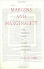 Margins and Marginality The Printed Page in Early Modern England