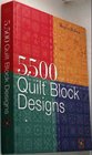 5500 Quilt Block Designs
