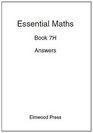 Essential Maths Answers Bk 7H