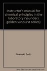 Instructor's manual for chemical principles in the laboratory