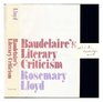 Baudelaire's Literary Criticism
