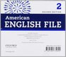 American English File 2E 2 Class Audio CDs